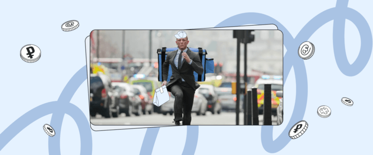 Самозанятые в доставке еды