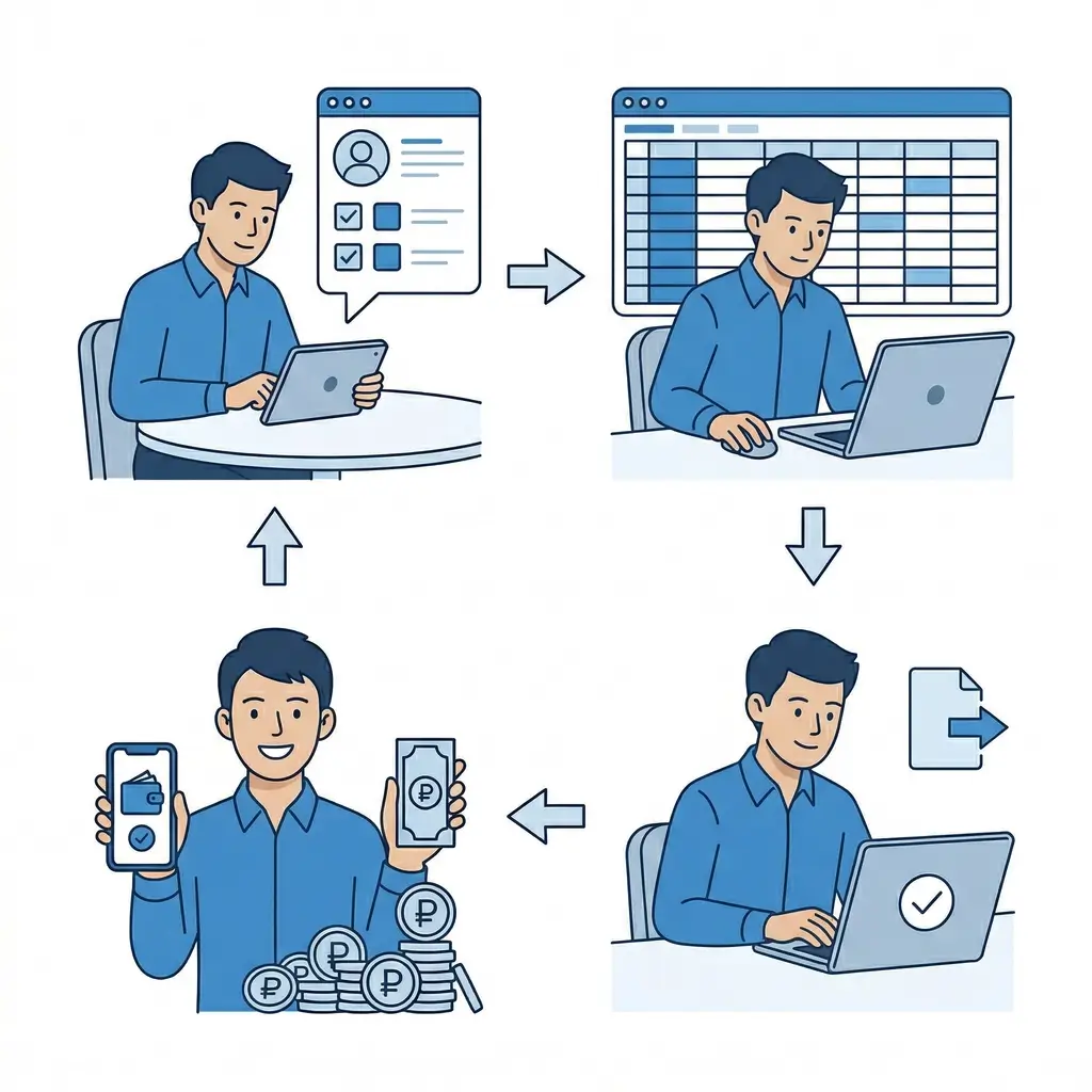 Сервис подработки с таблицами в Excel