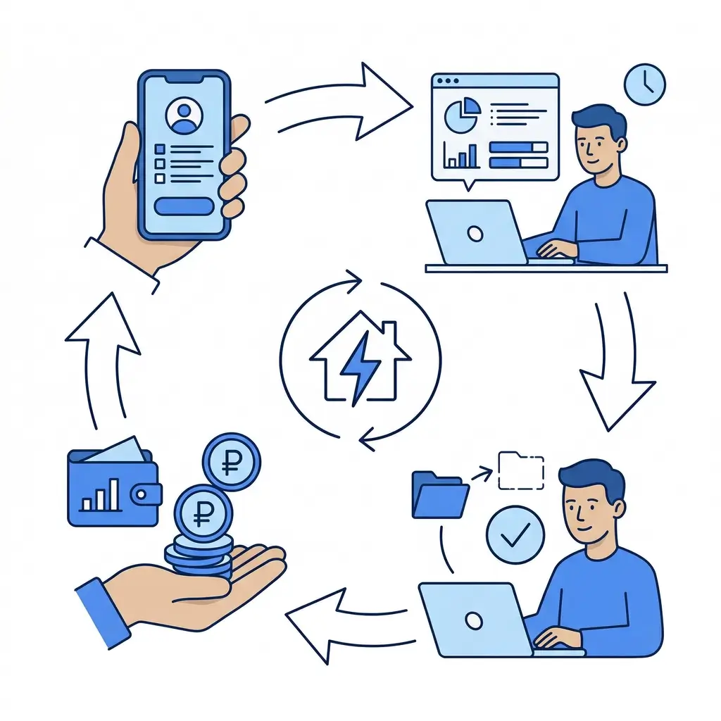 Сервис подработки удаленно на компьютере